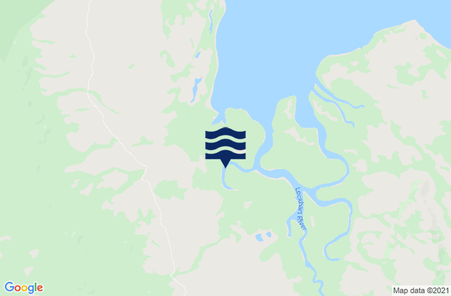 Lockhart River, Australiaの潮見表地図