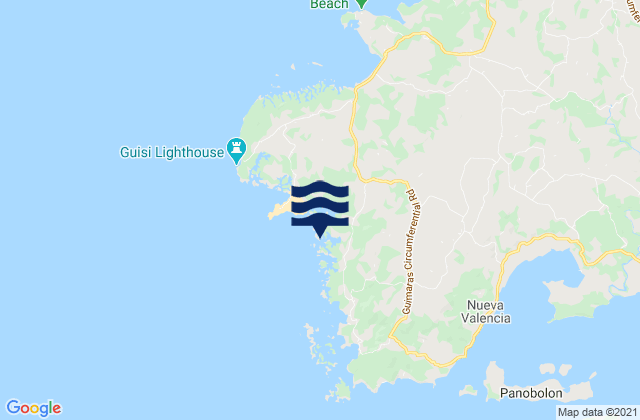Locmayan, Philippinesの潮見表地図