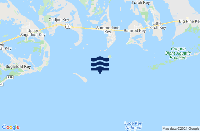 Loggerhead Key East of, United Statesの潮見表地図