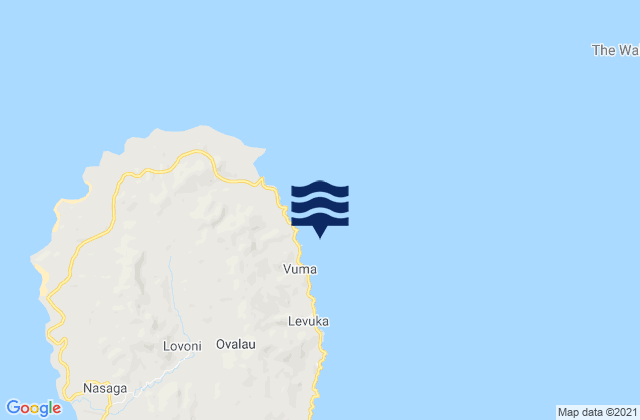 Lomaiviti Province, Fijiの潮見表地図