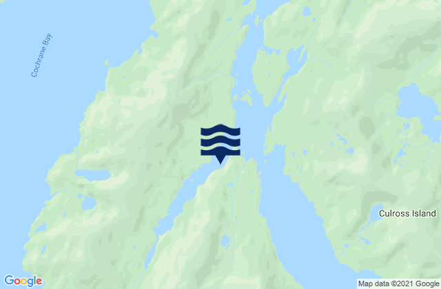 Long Bay Entrance (Culross Passage), United Statesの潮見表地図