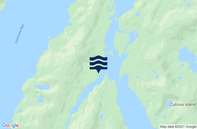 Long Bay Entrance Culross Passage, United Statesの潮見表地図
