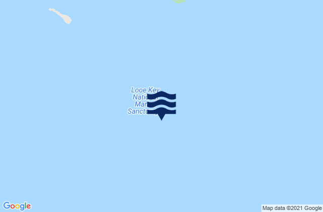 Looe Key, United Statesの潮見表地図