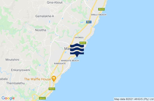 Lucien, South Africaの潮見表地図