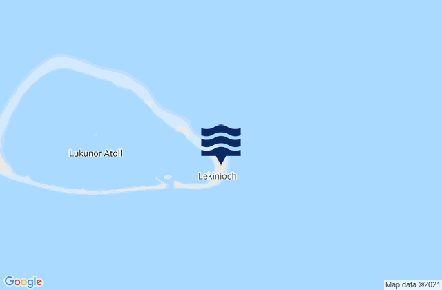 Lukunor, Micronesiaの潮見表地図