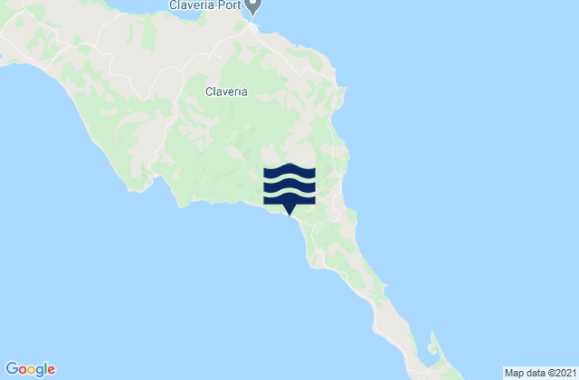 Mabiton, Philippinesの潮見表地図