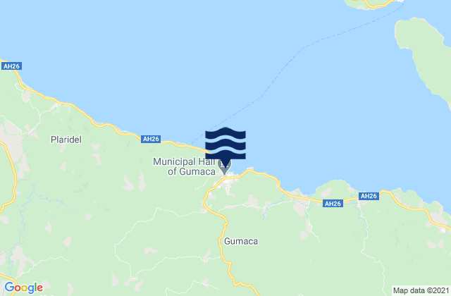 Mabunga, Philippinesの潮見表地図