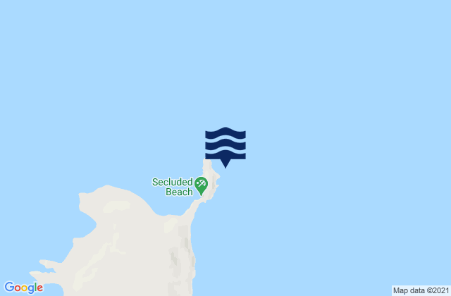 Macquarie Island, New Zealandの潮見表地図