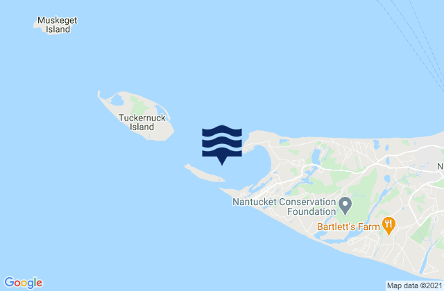 Madaket Harbor, United Statesの潮見表地図