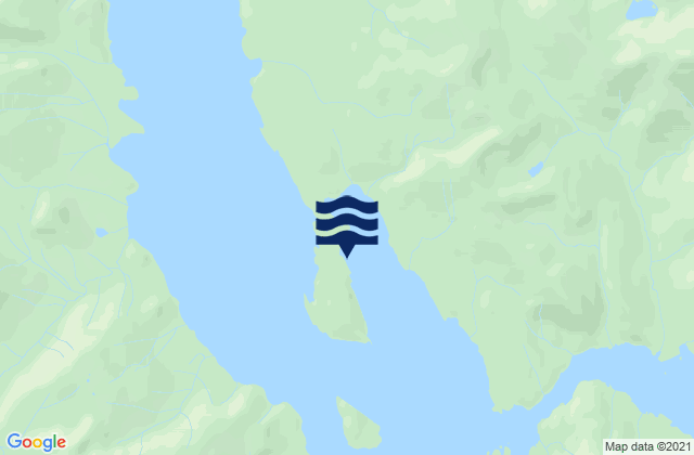 Madan Bay, United Statesの潮見表地図