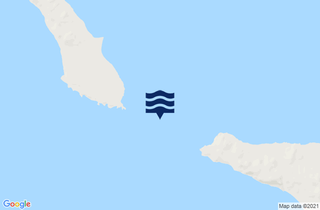 Magdalena Bay entrance, Mexicoの潮見表地図