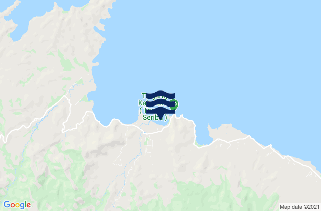Magepanda, Indonesiaの潮見表地図