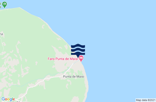 Maisi, Cubaの潮見表地図