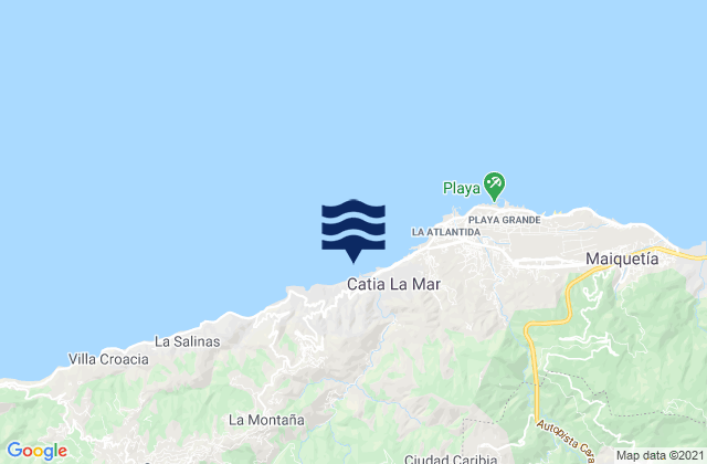 Mamo, Venezuelaの潮見表地図