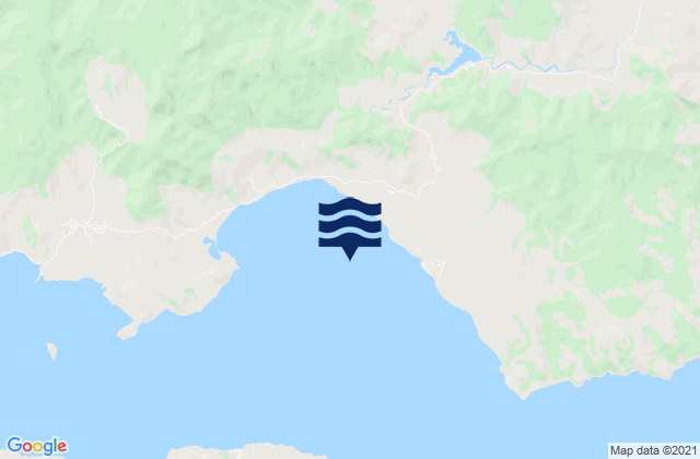 Mangge, Indonesiaの潮見表地図
