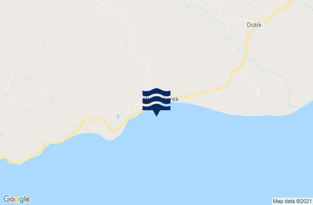 Manufahi, Timor Lesteの潮見表地図