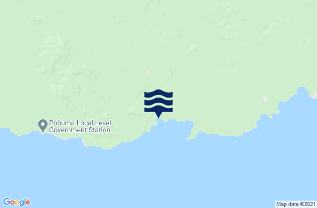 Manus, Papua New Guineaの潮見表地図