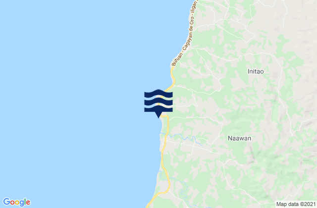 Maputi, Philippinesの潮見表地図
