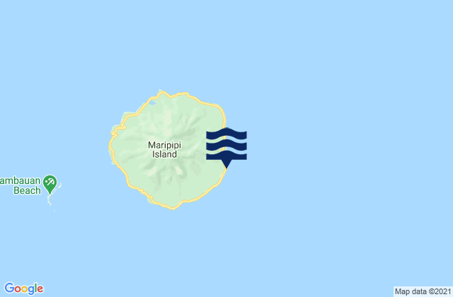 Maripipi, Philippinesの潮見表地図
