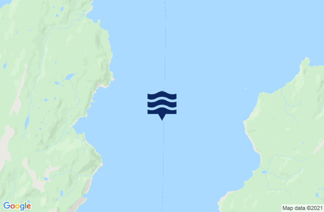 Marmot Island west of, United Statesの潮見表地図