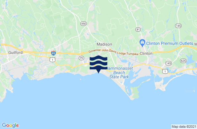 Maromas, United Statesの潮見表地図
