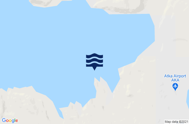 Martin Harbor Korovin Bay, United Statesの潮見表地図