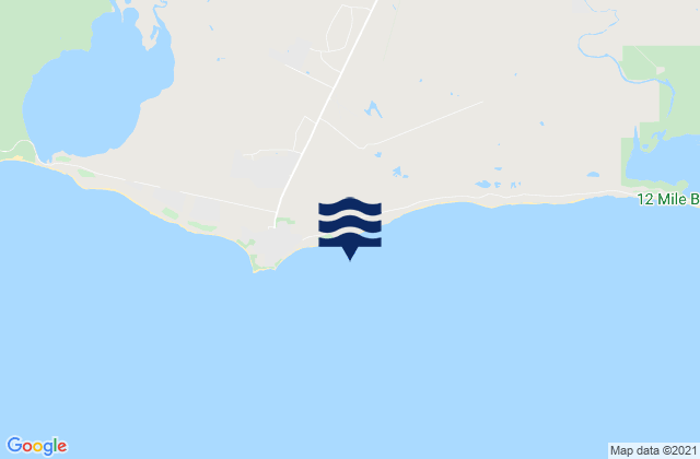 Mary Ann Haven, Australiaの潮見表地図