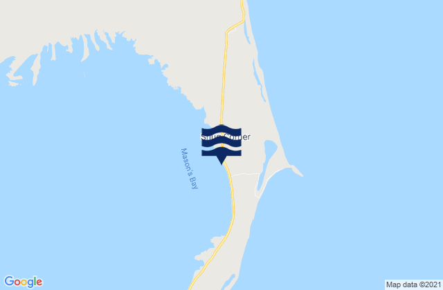 Masons Bay, Bahamasの潮見表地図