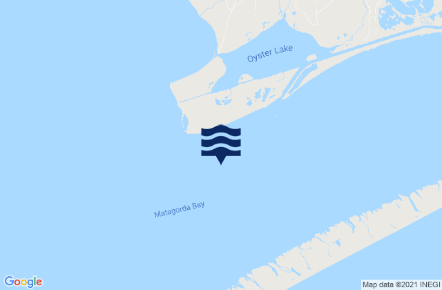 Matagorda Bay, United Statesの潮見表地図
