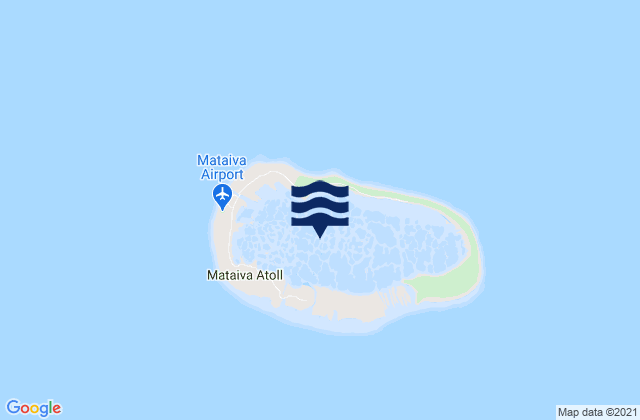 Mataiva, French Polynesiaの潮見表地図