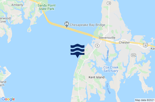 Matapeake, United Statesの潮見表地図