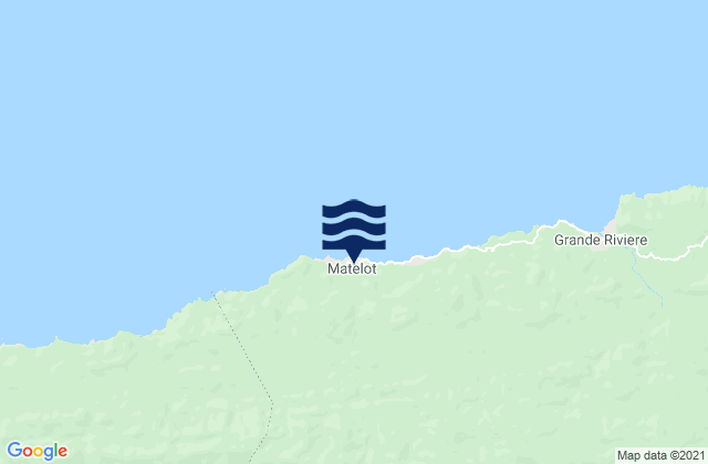 Matelot, Trinidad and Tobagoの潮見表地図
