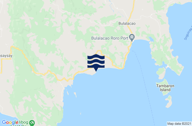 Mauhao, Philippinesの潮見表地図