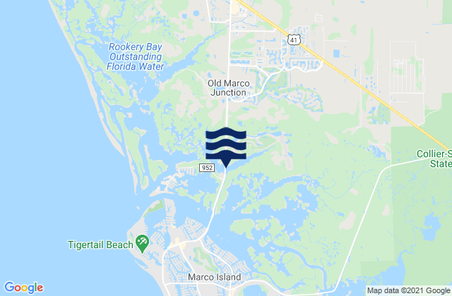 McIlvaine Bay, United Statesの潮見表地図