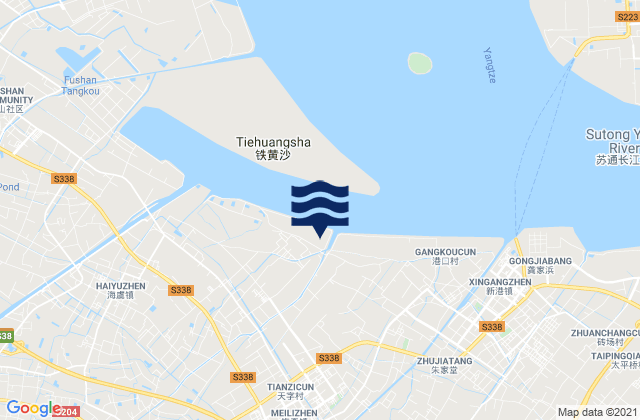 Meili, Chinaの潮見表地図
