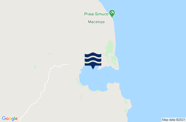 Memba, Mozambiqueの潮見表地図