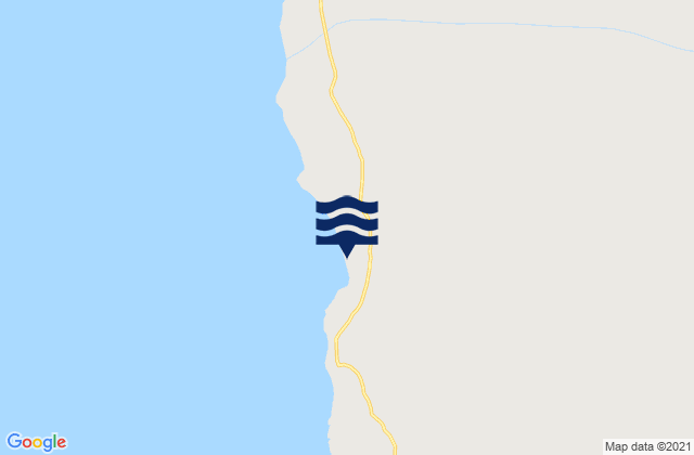 Midi, Yemenの潮見表地図