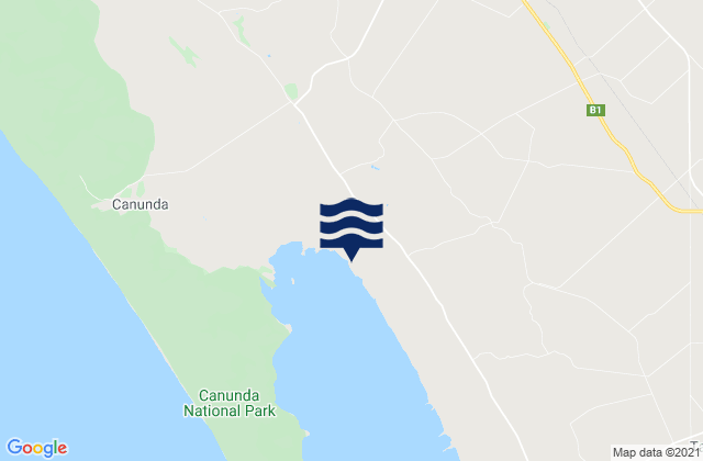 Millicent, Australiaの潮見表地図