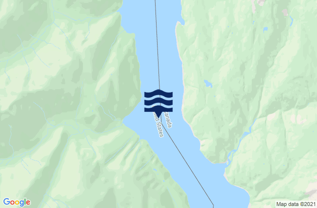 Miners Point, United Statesの潮見表地図