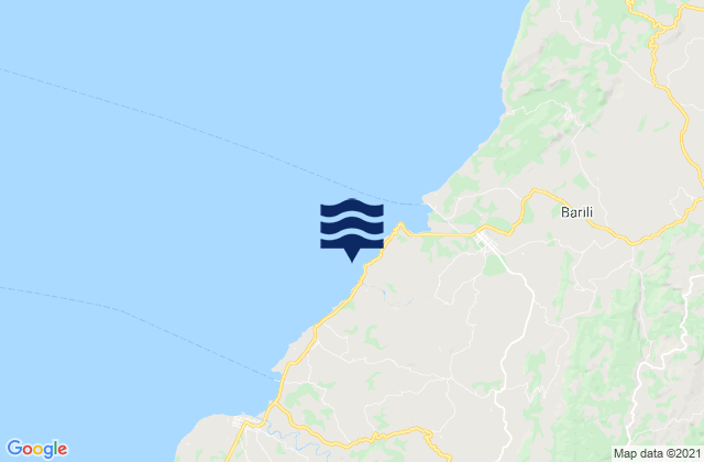 Minolos, Philippinesの潮見表地図