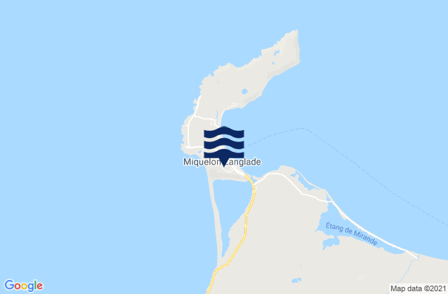 Miquelon, Saint Pierre and Miquelonの潮見表地図