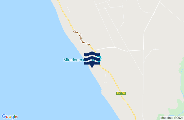 Miradouro, Angolaの潮見表地図