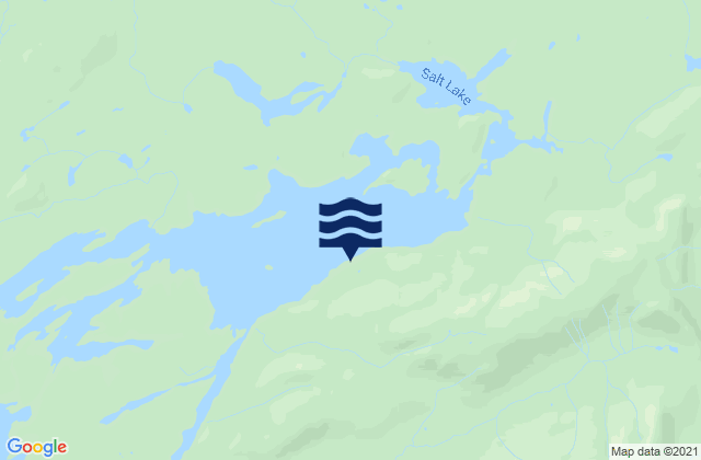 Mitchell Bay, United Statesの潮見表地図