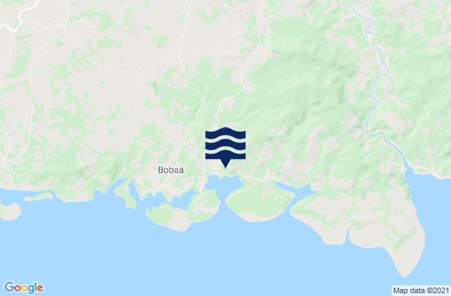 Molobulahe, Indonesiaの潮見表地図