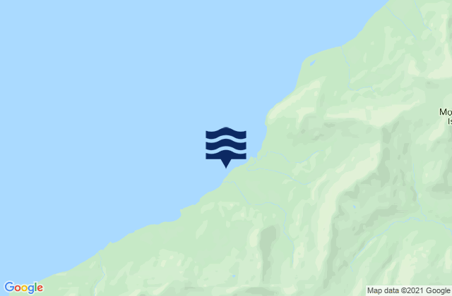 Montague Island, United Statesの潮見表地図