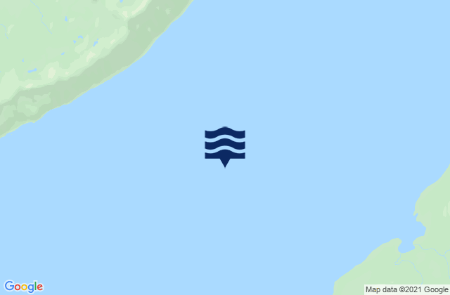 Montague Strait NW of Pt. Woodcock, United Statesの潮見表地図