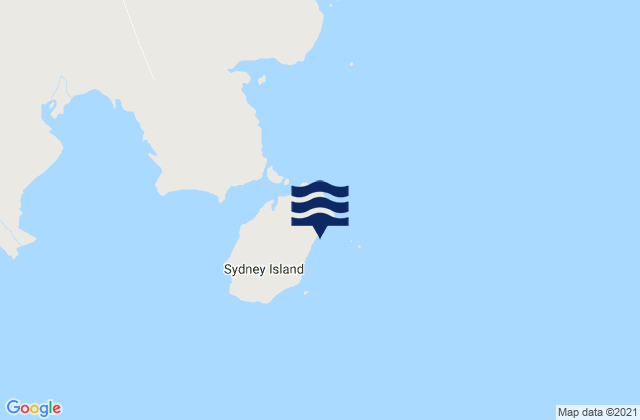 Mornington, Australiaの潮見表地図