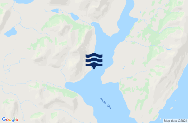 Moser Bay (trap Point), United Statesの潮見表地図