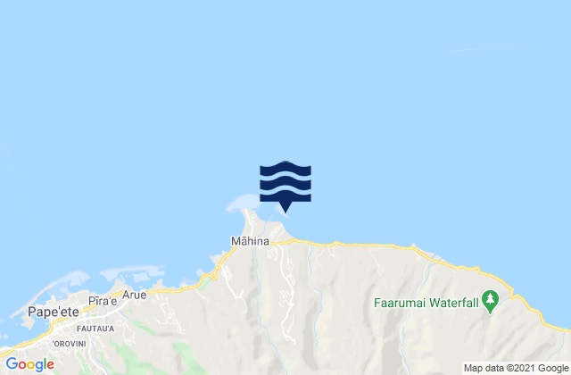 Motuoini, French Polynesiaの潮見表地図