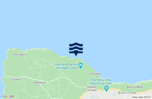 Mouthmill Beach, United Kingdomの潮見表地図